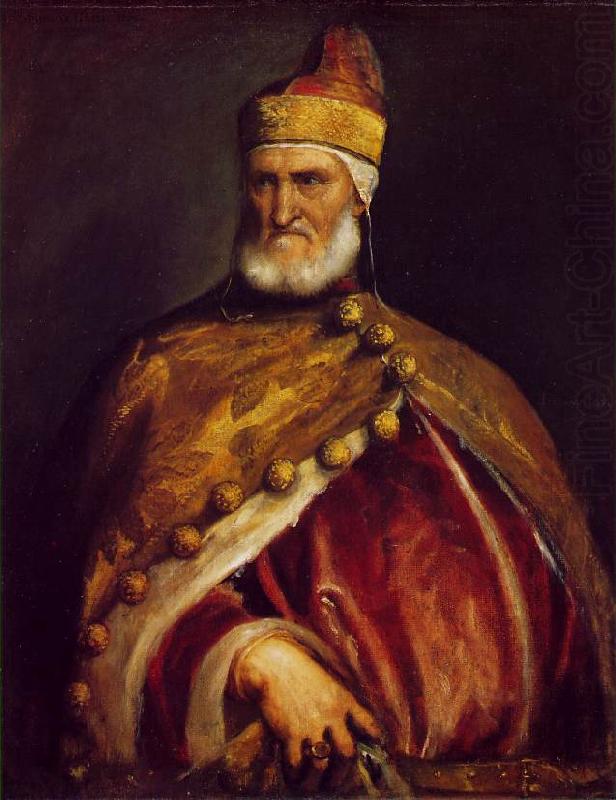 Portrait of Doge Andrea Gritti ar, TIZIANO Vecellio